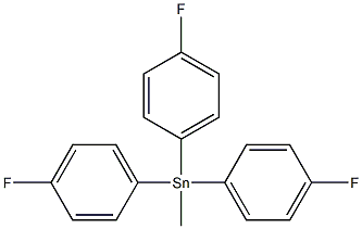 Tris(p-fluorophenyl)(methyl)stannane,23781-91-1,结构式