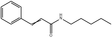 N-PENTYL-3-PHENYL-2-PROPENAMIDE 结构式