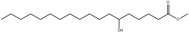 6-Hydroxyoctadecanoic acid methyl ester 结构式