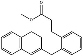 23796-81-8 2-[(3,4-Dihydronaphthalen-2-yl)methyl]hydrocinnamic acid methyl ester