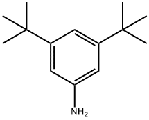 3,5-二叔丁基苯胺, 2380-36-1, 结构式