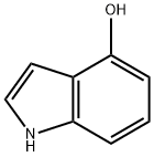 4-ヒドロキシインドール 化学構造式