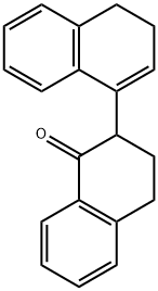 3,3',4,4'-Tetrahydro-(1,2'-binaphthalen)-1'(2'H)-one Struktur