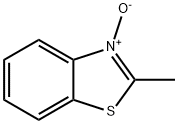 Benzothiazole, 2-methyl-, 3-oxide (8CI,9CI) Structure