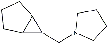 Pyrrolidine, 1-(bicyclo[3.1.0]hex-6-ylmethyl)-, endo- (8CI) 结构式