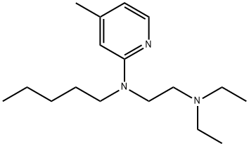 N-[2-(Diethylamino)ethyl]-N-pentyl-4-methyl-2-pyridinamine|