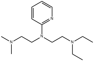 N-[2-(Diethylamino)ethyl]-N-[2-(dimethylamino)ethyl]-2-pyridinamine 结构式