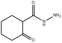 Cyclohexanecarboxylic acid, 2-oxo-, hydrazide (9CI) Structure
