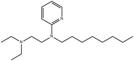 N-[2-(Diethylamino)ethyl]-N-octyl-2-pyridinamine 结构式