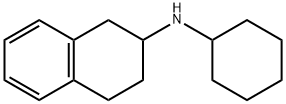 N-Cyclohexyl-1,2,3,4-tetrahydro-2-naphthalenamine Struktur