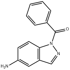 1-Benzoyl-1H-indazol-5-amine 结构式