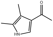Ethanone, 1-(4,5-dimethyl-1H-pyrrol-3-yl)- (9CI) 化学構造式
