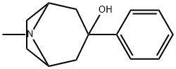 8-Methyl-3-phenyl-8-azabicyclo[3.2.1]octan-3-ol Structure