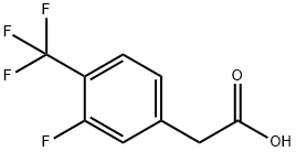 3-フルオロ-4-(トリフルオロメチル)フェニル酢酸 price.