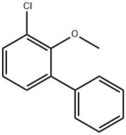 3-Chloro-2-methoxy-1,1'-biphenyl Structure