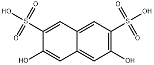 3,6-二羟基-2,7-萘二磺酸, 23894-07-7, 结构式