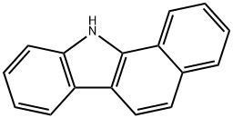 11H-ベンゾ[a]カルバゾール 化学構造式