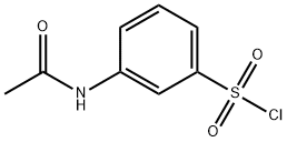 3-乙酰氨基苯磺酰氯, 23905-46-6, 结构式