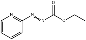 Diazenecarboxylic  acid,  2-pyridinyl-,  ethyl  ester  (9CI) Struktur