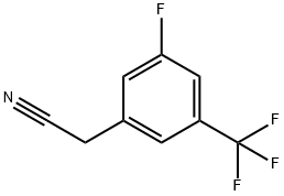 3-FLUORO-5-(TRIFLUOROMETHYL)PHENYLACETONITRILE Struktur