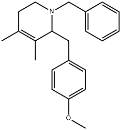 23909-52-6 1-benzyl-1,2,5,6-tetrahydro-2-[(4-methoxyphenyl)methyl]-3,4-dimethylpyridine