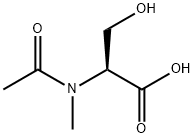 L-Serine, N-acetyl-N-methyl- (9CI) Structure