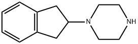 1-(2,3-ジヒドロ-1H-インデン-2-イル)ピペラジン二塩酸塩 化学構造式