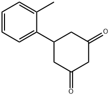 2-Cyclohexen-1-one, 3-hydroxy-5-(2-methylphenyl)- Struktur