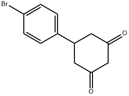 5-(4-溴苯基)环己烷-1,3-二酮,239132-48-0,结构式
