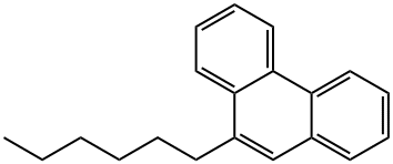 9-HEXYL-PHENANTHRENE Struktur