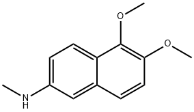 5,6-Dimethoxy-N-methyl-2-naphthalenamine|
