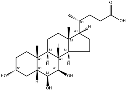 2393-59-1 3α,6β,7β-トリヒドロキシ-5β-コラン-24-酸
