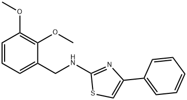 23937-98-6 2-[(2,3-Dimethoxybenzyl)amino]-4-phenylthiazole