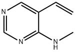 Pyrimidine, 4-(methylamino)-5-vinyl- (8CI)|