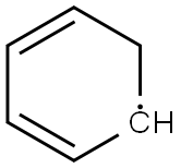 フェニルラジカル 化学構造式