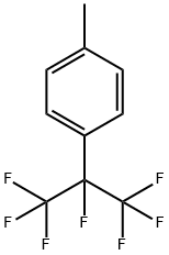 4-(七氟异丙基)甲苯, 2396-26-1, 结构式