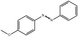 p-フェニルアゾアニソール 化学構造式