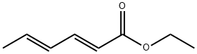 ソルビン酸エチル 化学構造式