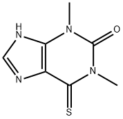 6-thiotheophylline Structure