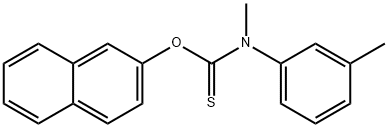 托萘酯,2398-96-1,结构式