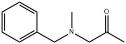 1-[甲基(苯基甲基)氨基]-2-丙酮, 23982-57-2, 结构式