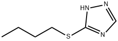 3-BUTYLTHIO-4H-1,2,4-TRIAZOLE Structure