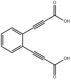 1,2-Benzenedi(propynoic acid),23999-35-1,结构式