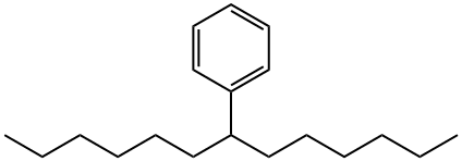 Tridecane, 7-phenyl- Struktur