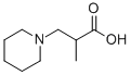 2-メチル-3-(1-ピペリジニル)プロパン酸 HYDROCHLORIDE 化学構造式