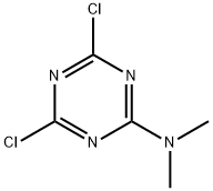 2-(N,N-DIETHYLAMINO)-4,6-DICHLOROTRIAZINE Struktur