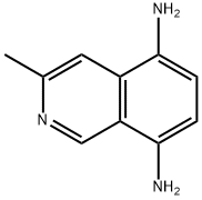 Isoquinoline, 5,8-diamino-3-methyl- (8CI) Structure