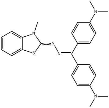 240114-85-6 3-Methyl(bis(4-(dimethylamino)phenyl)methylene)hydrazone-2(3H)-benzothiazolone