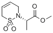 2H-1,2-THIAZINE-2-ACETIC ACID, 3,6-DIHYDRO-ALPHA-METHYL-, METHYL ESTER, 1,1-DIOXIDE, (ALPHAS),240115-55-3,结构式