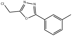 2-(CHLOROMETHYL)-5-(3-METHYLPHENYL)-1,3,4-OXADIAZOLE price.